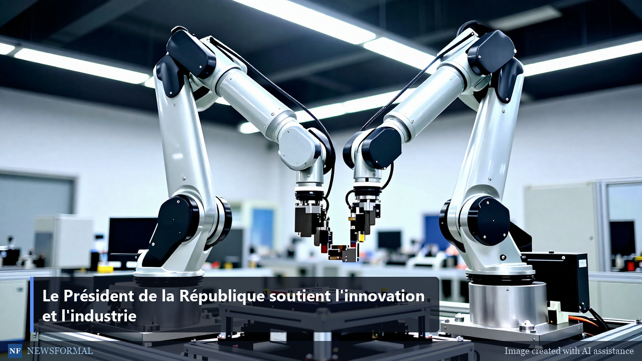 Le Président de la République soutient l'innovation et l'industrie