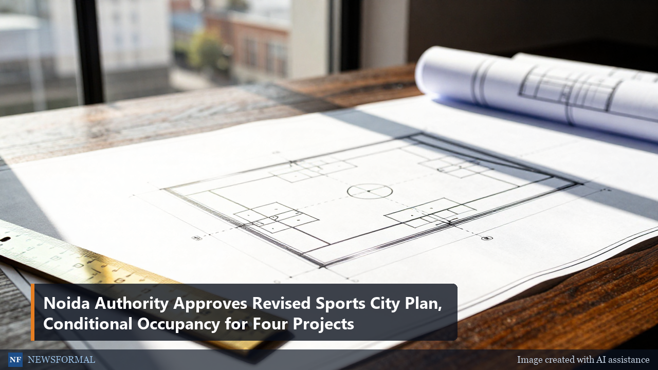 Noida Authority Approves Revised Sports City Plan, Conditional Occupancy for Four Projects