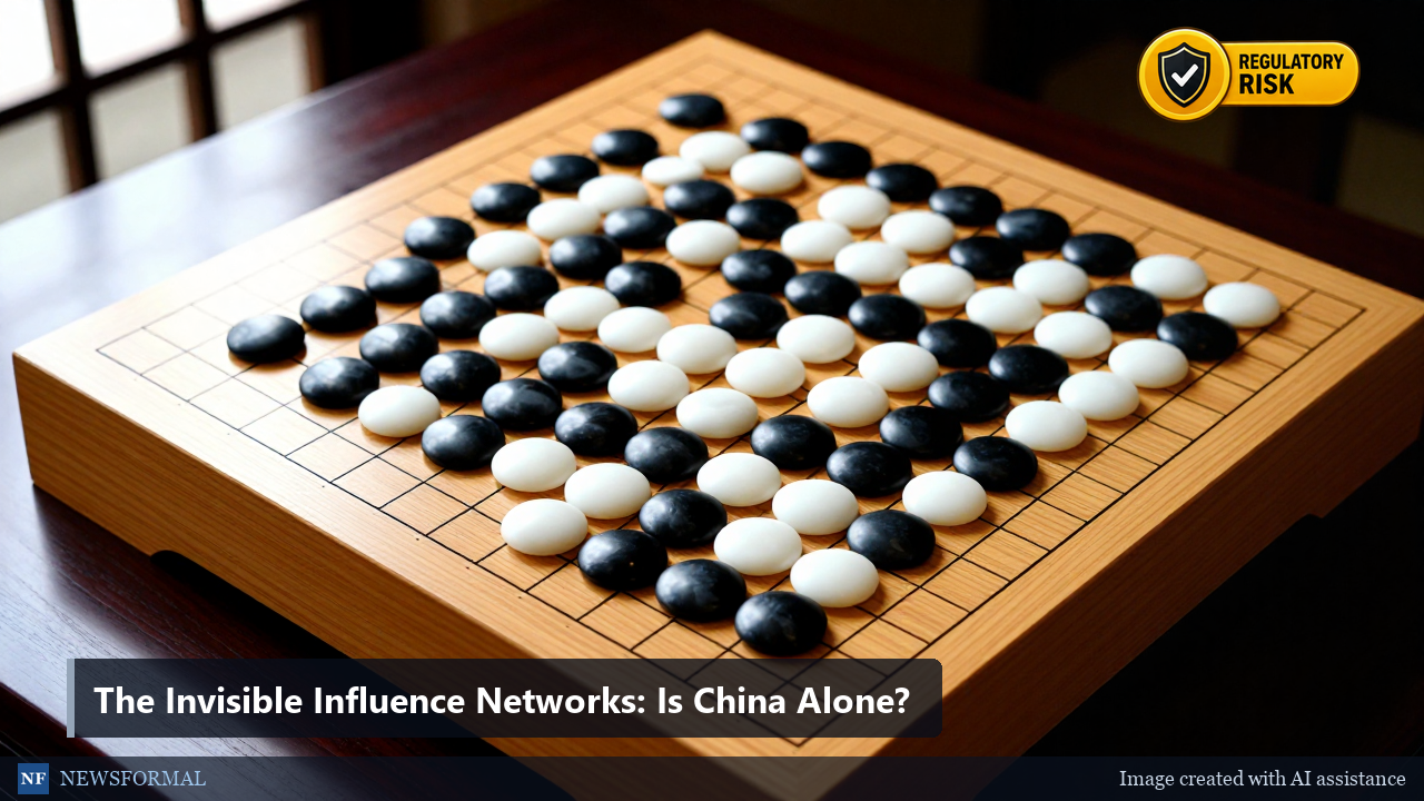 The Invisible Influence Networks: Is China Alone?