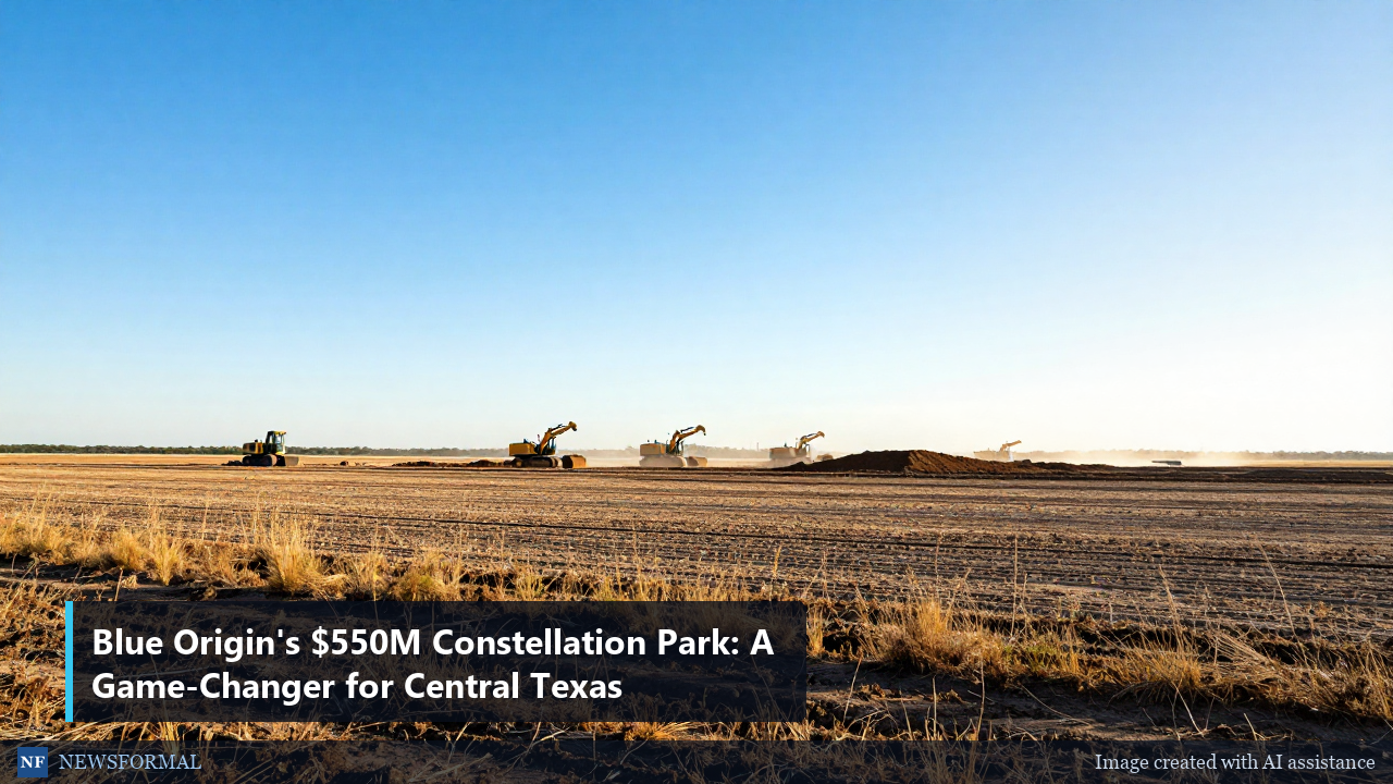 Blue Origin's $550M Constellation Park: A Game-Changer for Central Texas