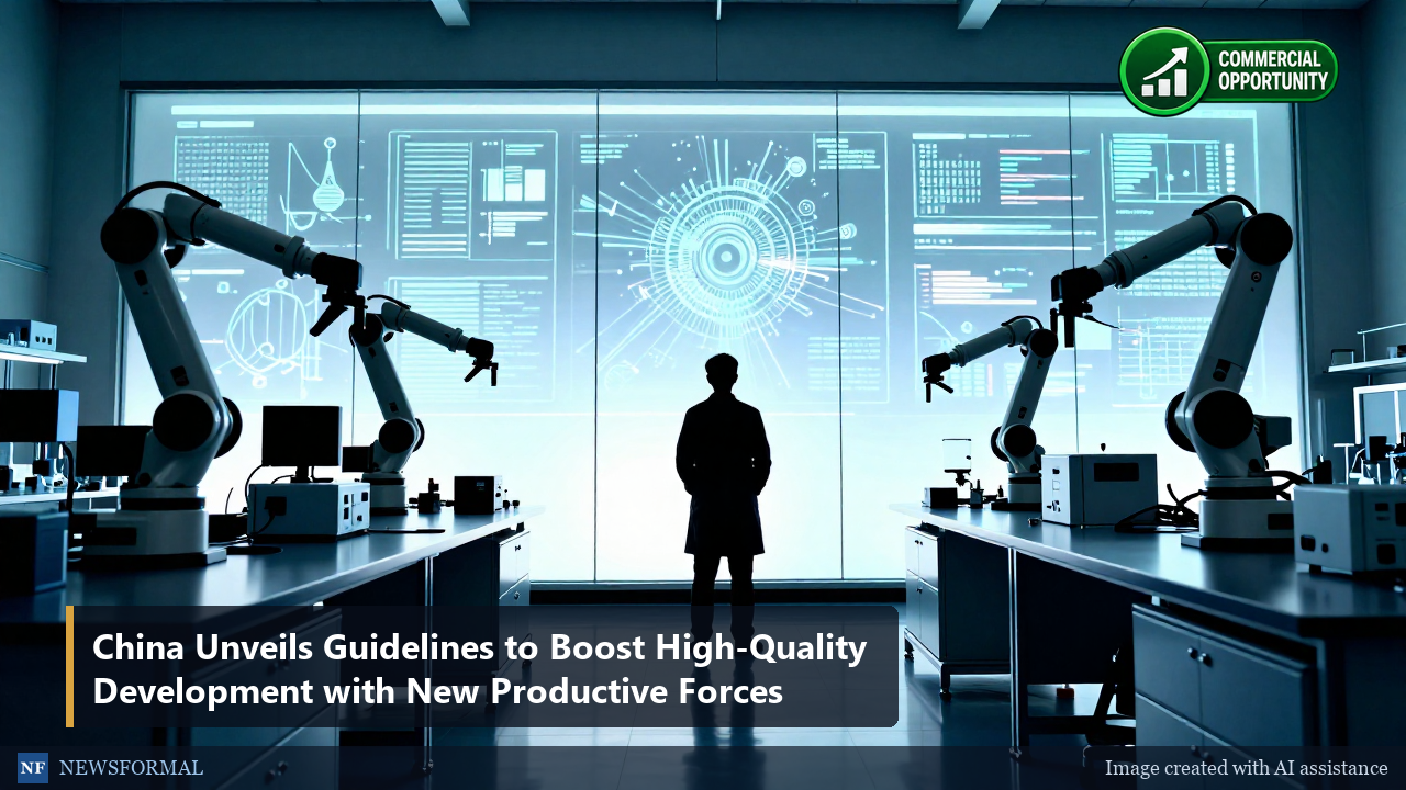 China Unveils Guidelines to Boost High-Quality Development with New Productive Forces