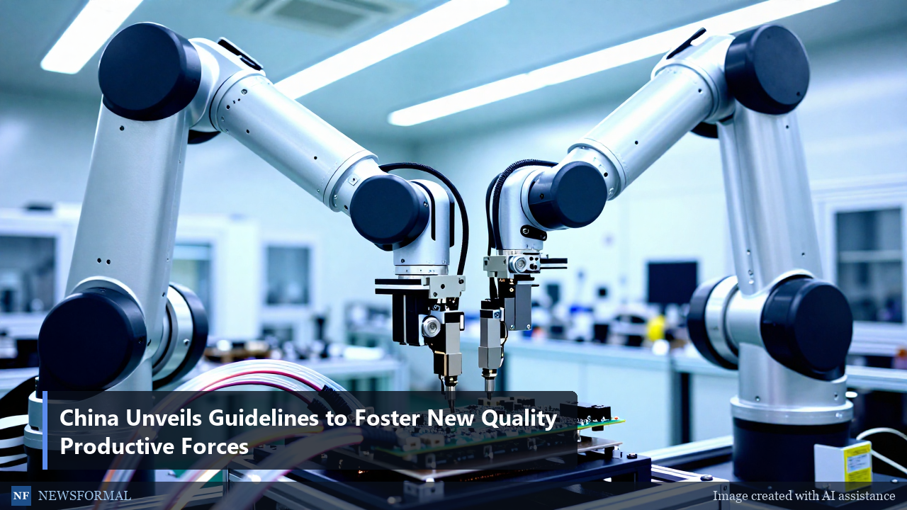 China Unveils Guidelines to Foster New Quality Productive Forces