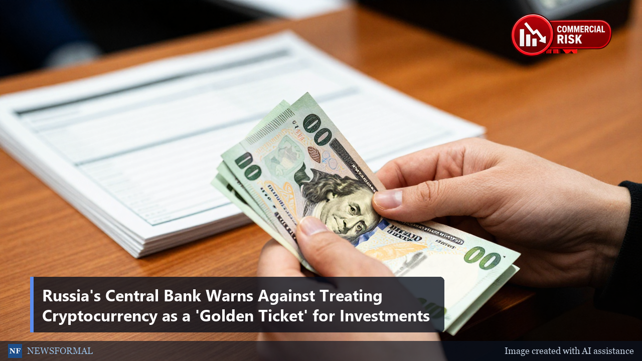 Russia's Central Bank Warns Against Treating Cryptocurrency as a 'Golden Ticket' for Investments