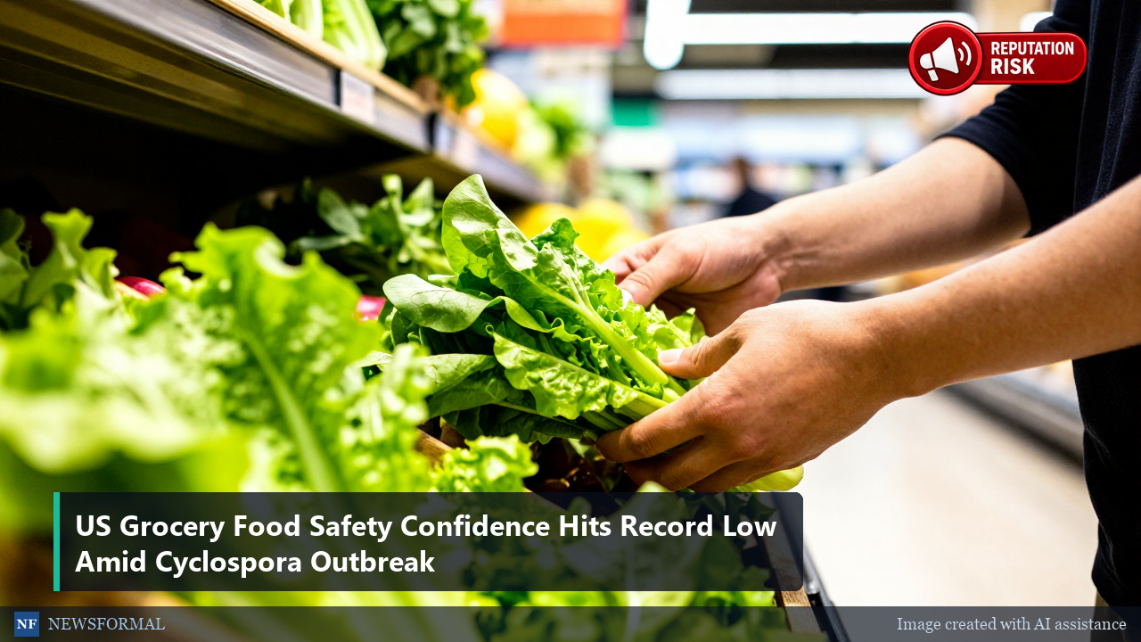 US Grocery Food Safety Confidence Hits Record Low Amid Cyclospora Outbreak