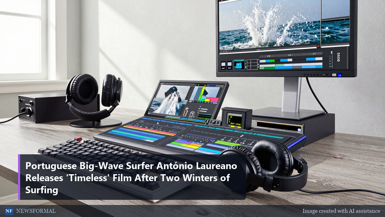 Portuguese Big-Wave Surfer António Laureano Releases 'Timeless' Film After Two Winters of Surfing