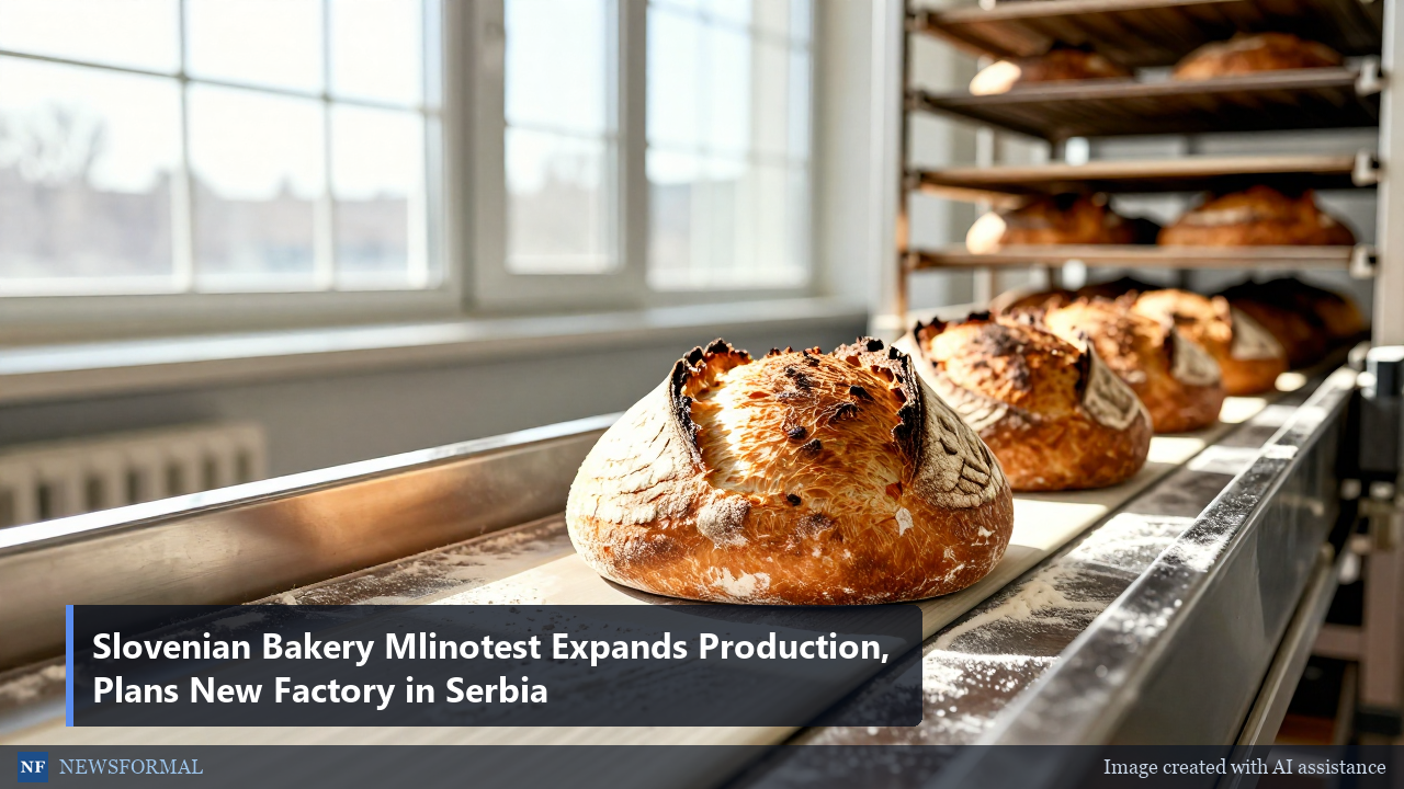 Slovenian Bakery Mlinotest Expands Production, Plans New Factory in Serbia