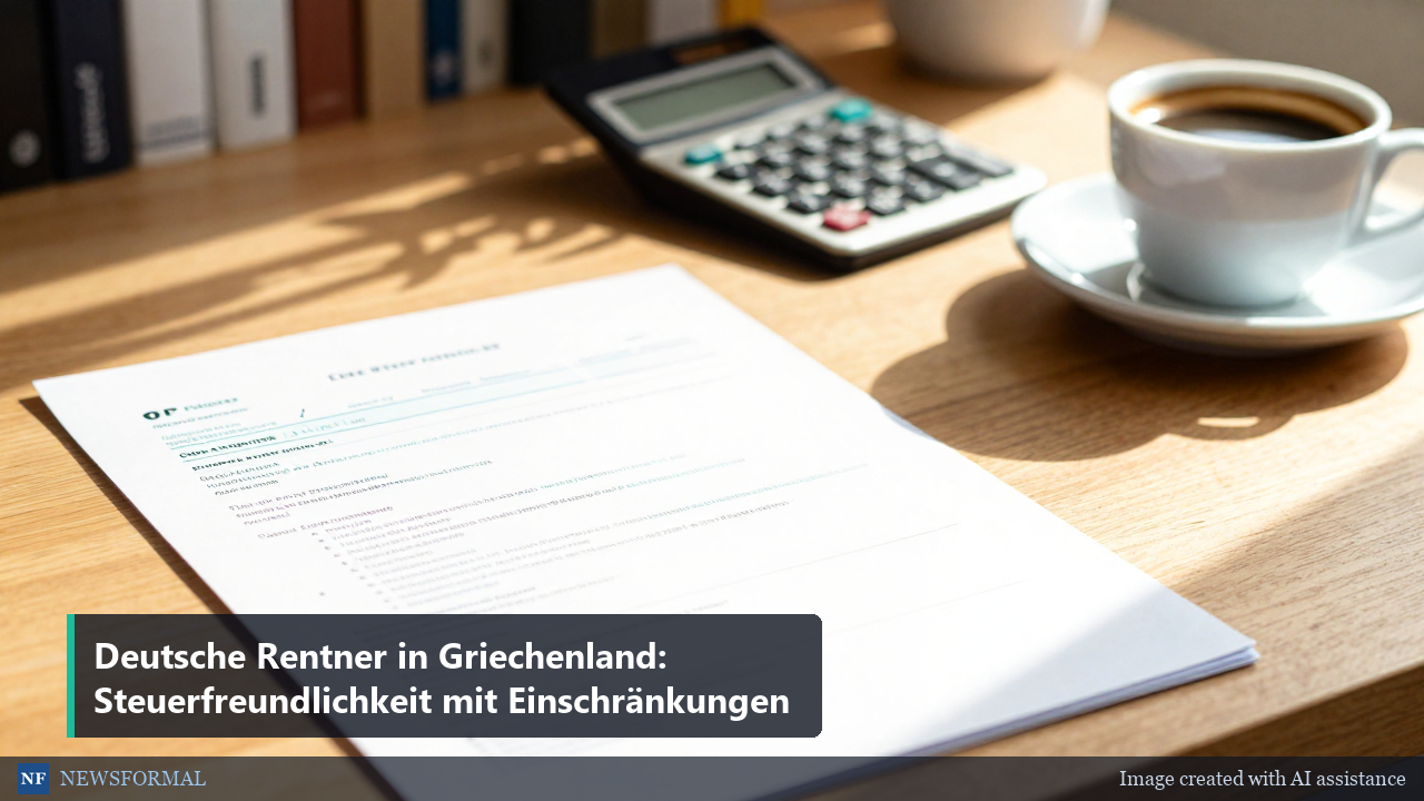 Deutsche Rentner in Griechenland: Steuerfreundlichkeit mit Einschränkungen