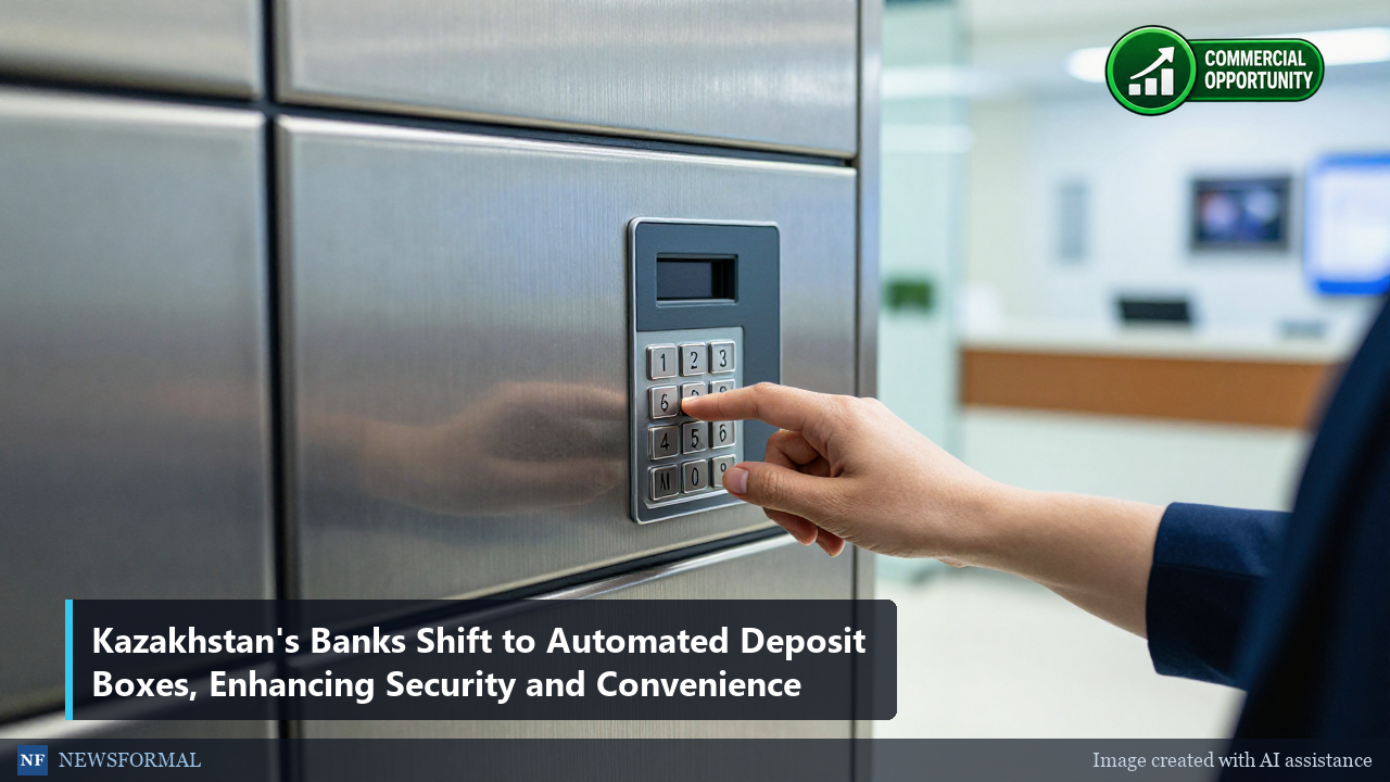 Kazakhstan's Banks Shift to Automated Deposit Boxes, Enhancing Security and Convenience