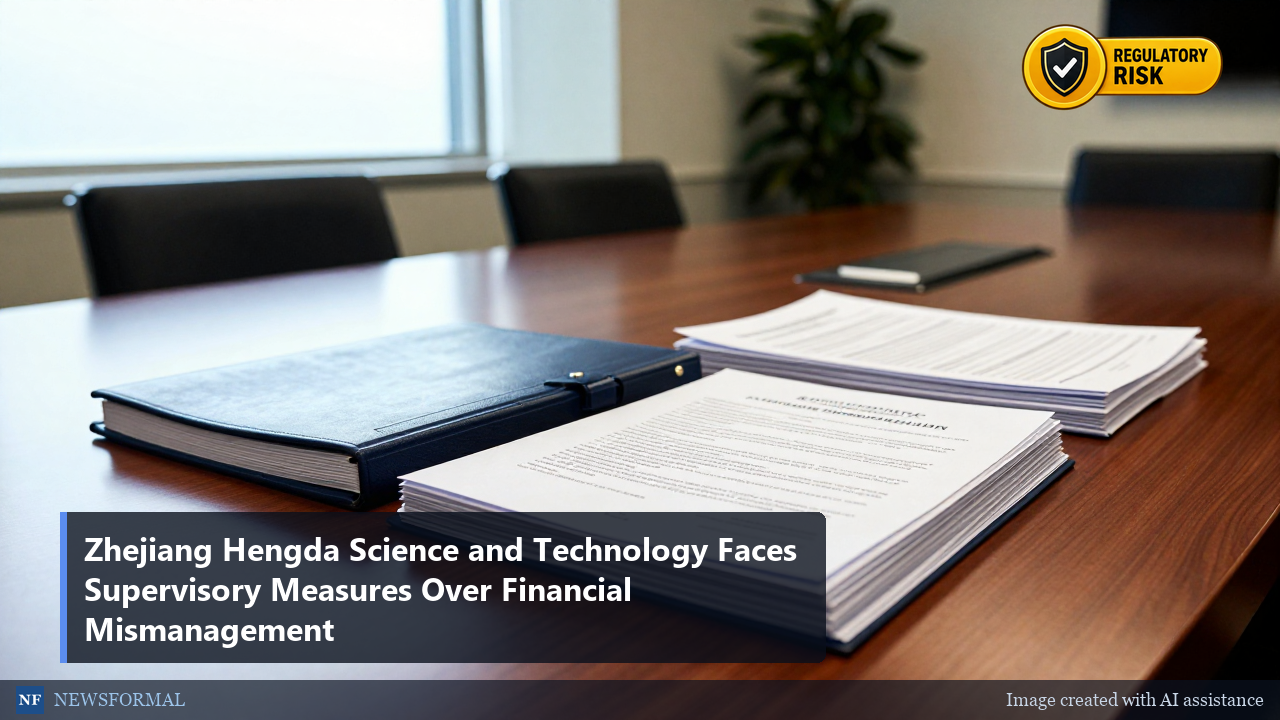 Zhejiang Hengda Science and Technology Faces Supervisory Measures Over Financial Mismanagement