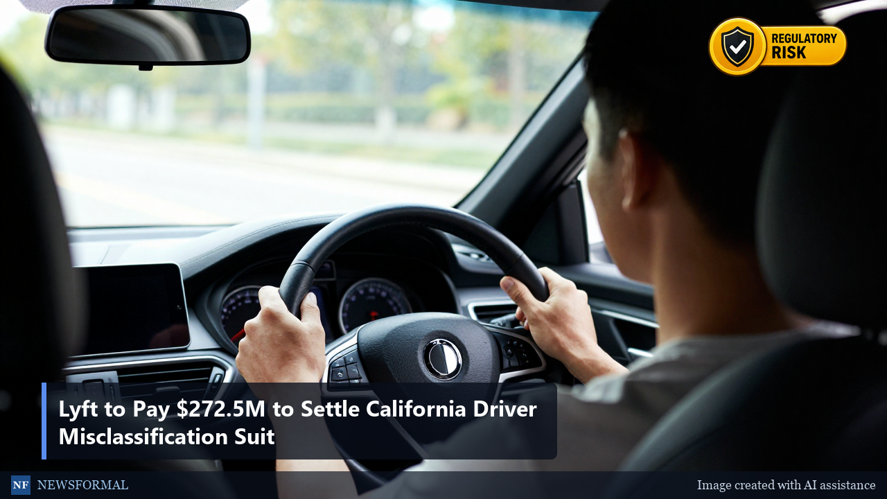 Lyft to Pay $272.5M to Settle California Driver Misclassification Suit