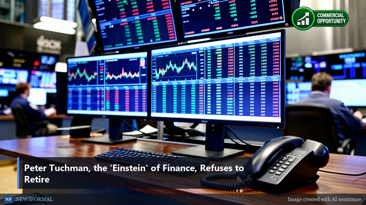 Peter Tuchman, the 'Einstein' of Finance, Refuses to Retire