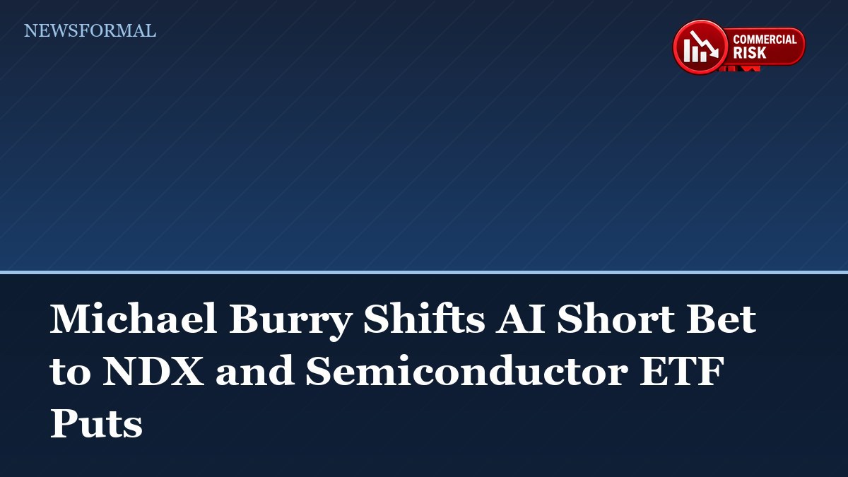 Michael Burry Shifts AI Short Bet to NDX and Semiconductor ETF Puts