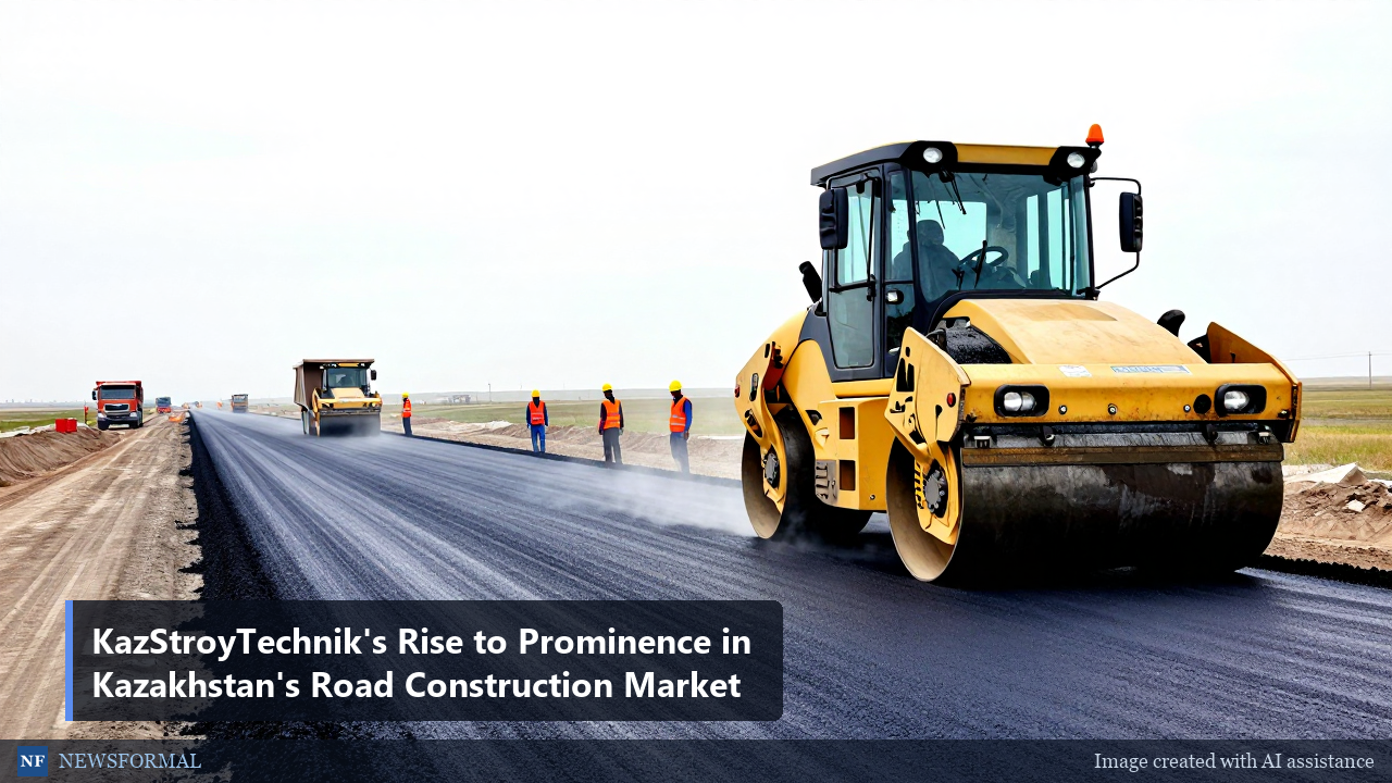 KazStroyTechnik's Rise to Prominence in Kazakhstan's Road Construction Market