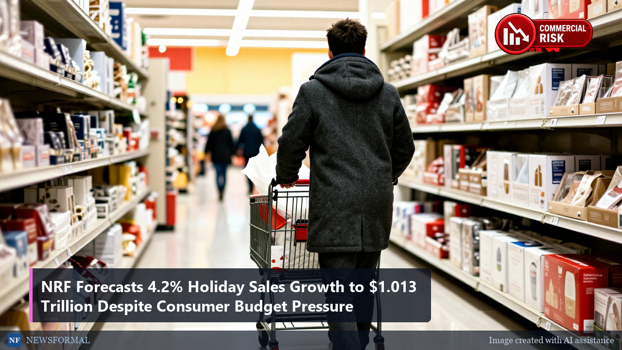 NRF Forecasts 4.2% Holiday Sales Growth to $1.013 Trillion Despite Consumer Budget Pressure