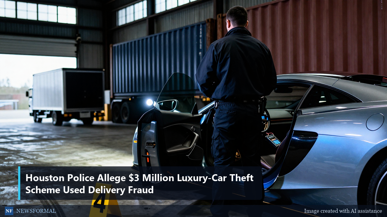 Houston Police Allege $3 Million Luxury-Car Theft Scheme Used Delivery Fraud