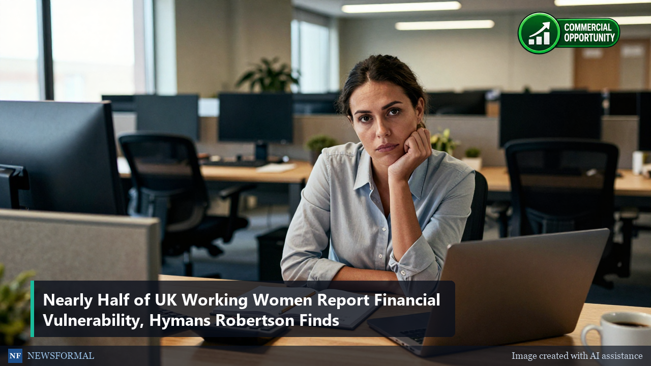 Nearly Half of UK Working Women Report Financial Vulnerability, Hymans Robertson Finds