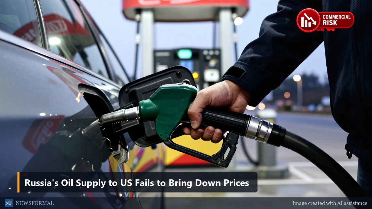 Russia's Oil Supply to US Fails to Bring Down Prices