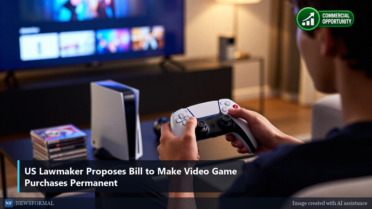 US Lawmaker Proposes Bill to Make Video Game Purchases Permanent