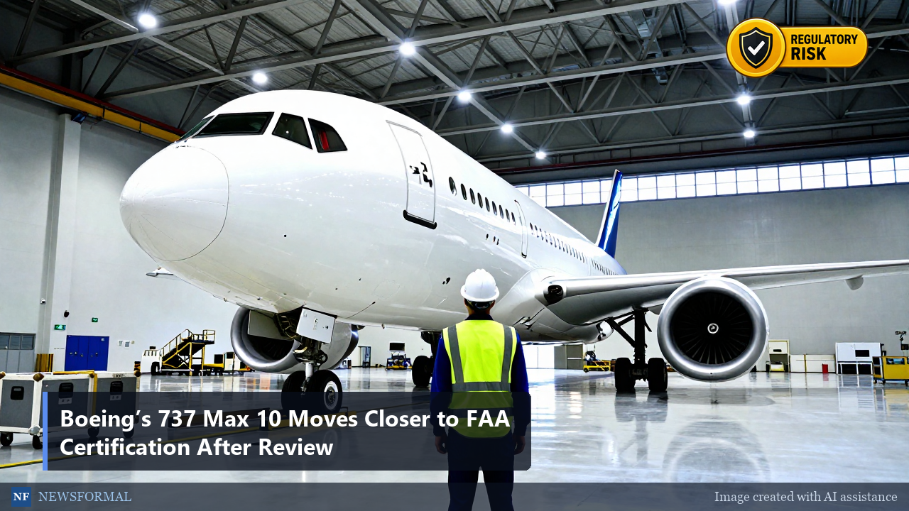 Boeing’s 737 Max 10 Moves Closer to FAA Certification After Review