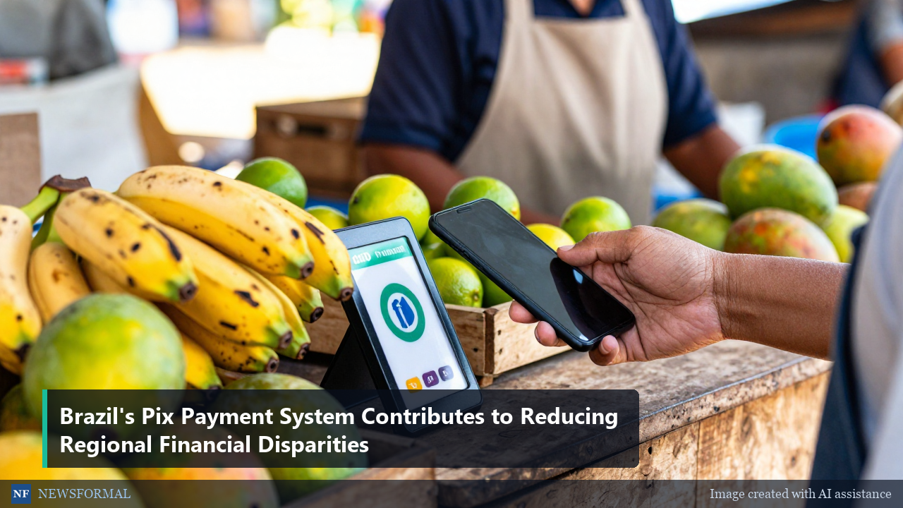 Brazil's Pix Payment System Contributes to Reducing Regional Financial Disparities