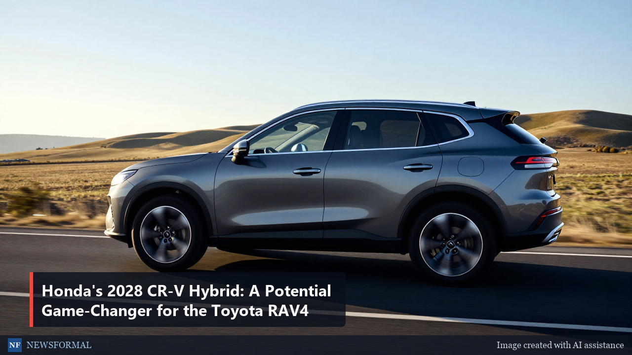 Honda's 2028 CR-V Hybrid: A Potential Game-Changer for the Toyota RAV4