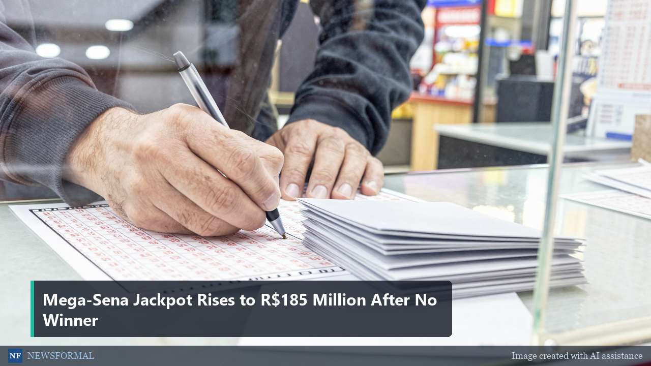 Mega-Sena Jackpot Rises to R$185 Million After No Winner