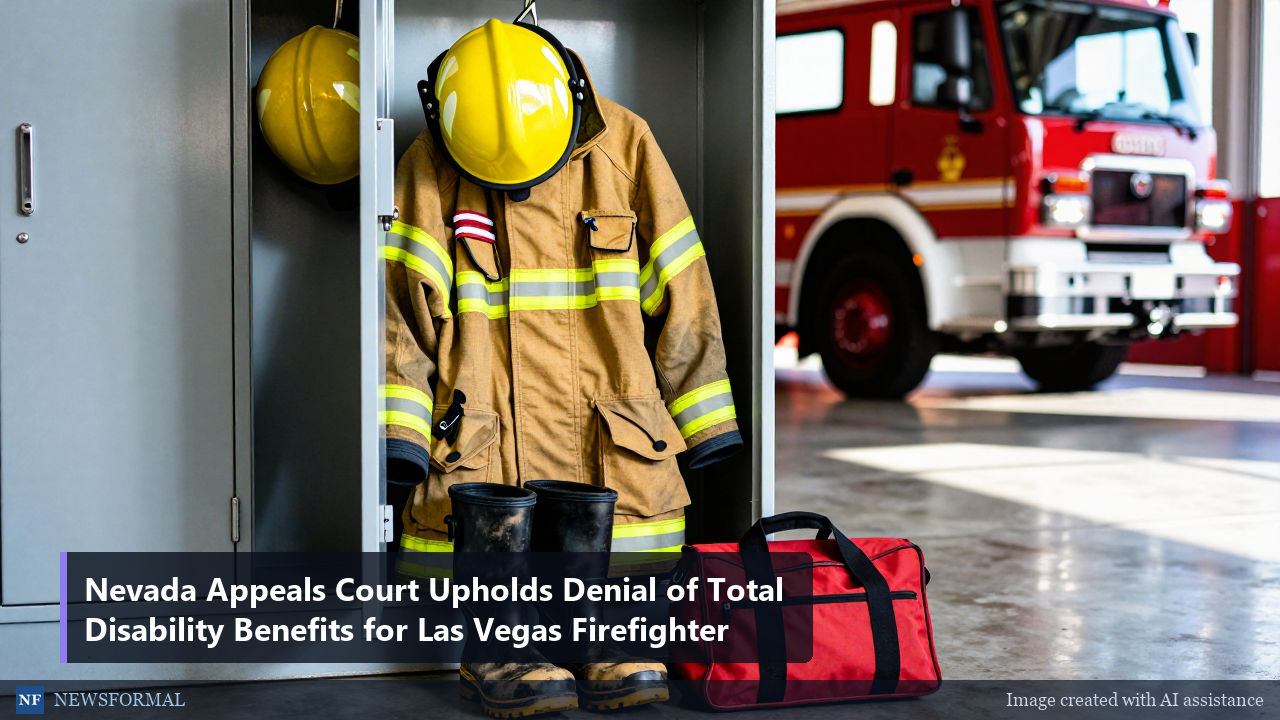 Nevada Appeals Court Upholds Denial of Total Disability Benefits for Las Vegas Firefighter