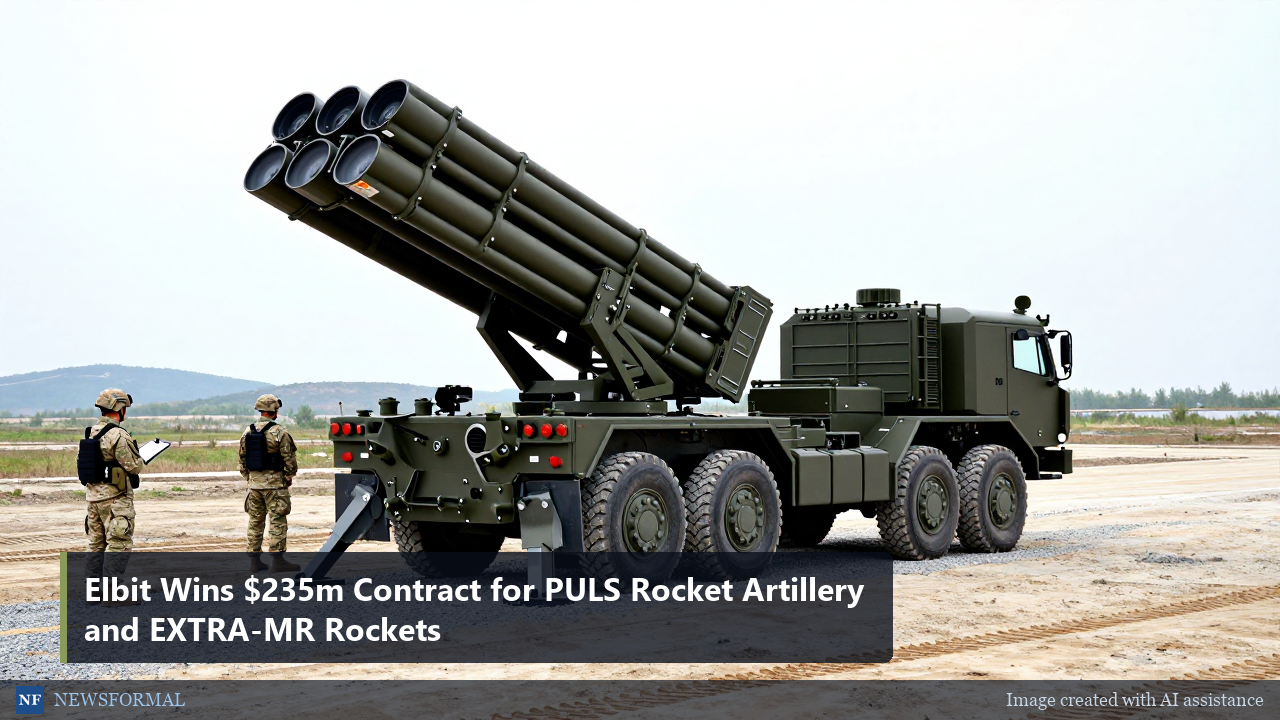 Elbit Wins $235m Contract for PULS Rocket Artillery and EXTRA-MR Rockets