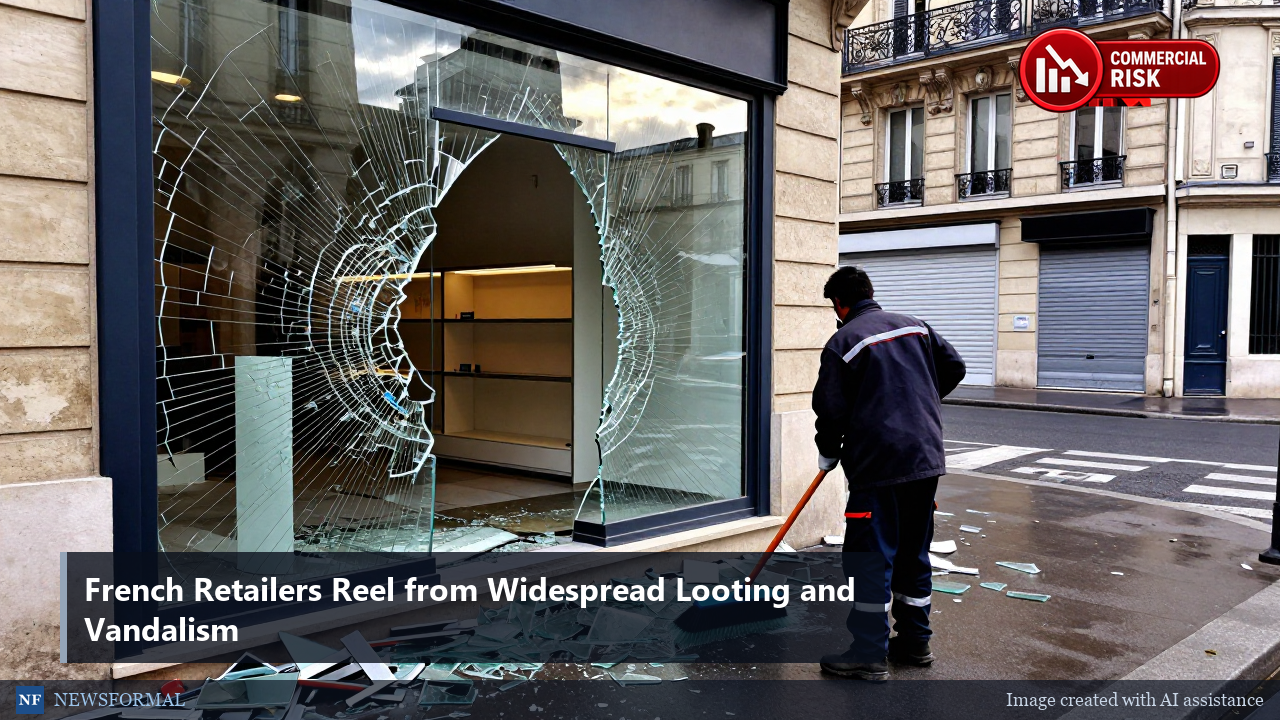 French Retailers Reel from Widespread Looting and Vandalism
