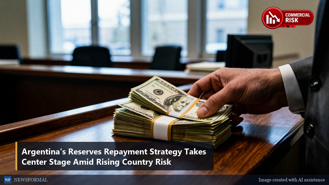 Argentina's Reserves Repayment Strategy Takes Center Stage Amid Rising Country Risk