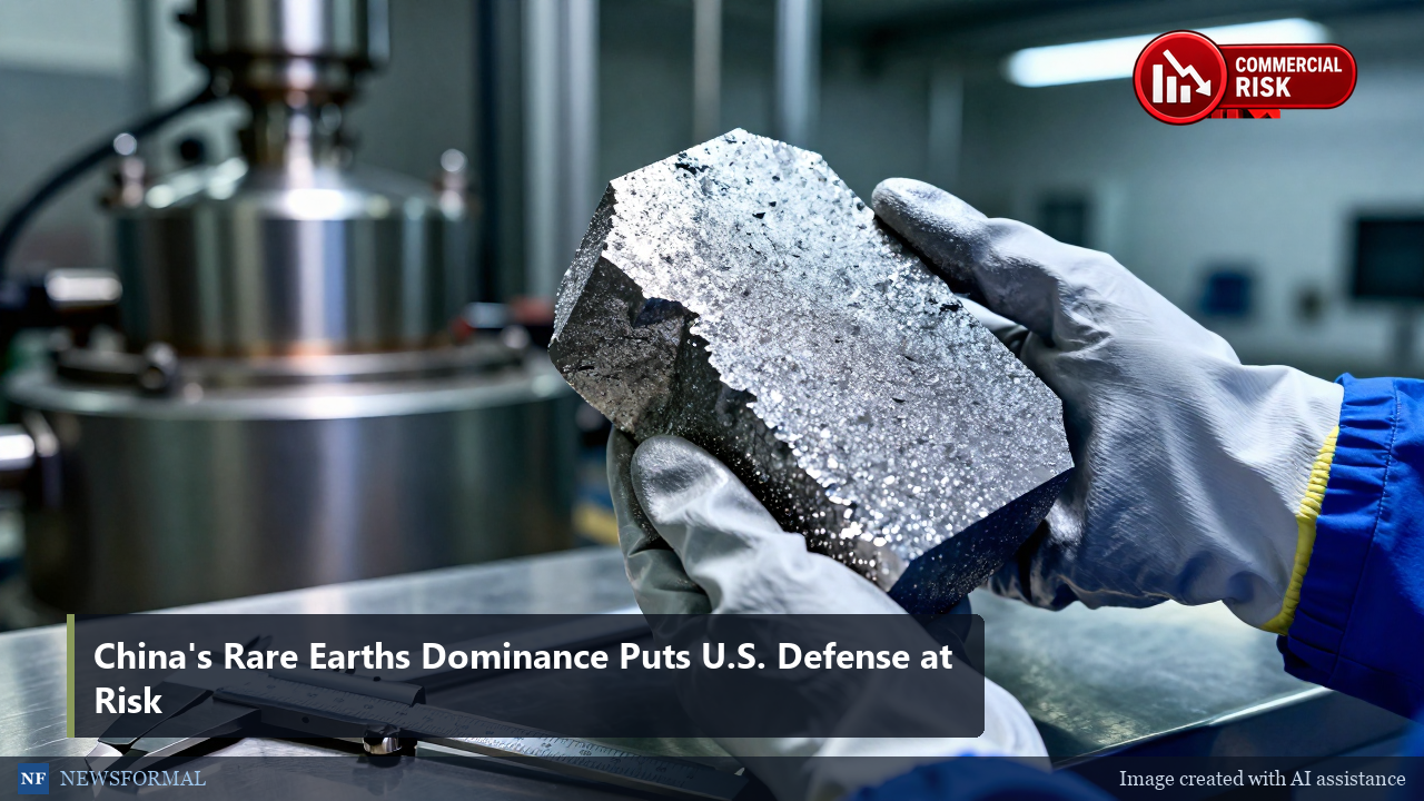 China's Rare Earths Dominance Puts U.S. Defense at Risk