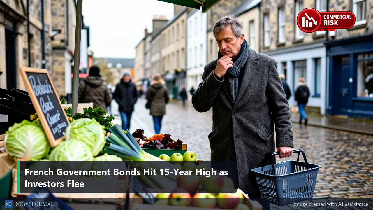 French Government Bonds Hit 15-Year High as Investors Flee