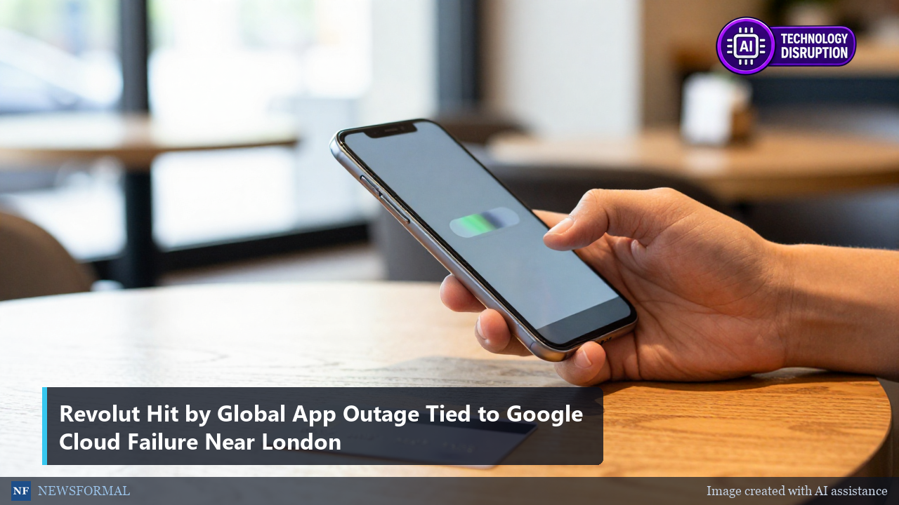 Revolut Hit by Global App Outage Tied to Google Cloud Failure Near London
