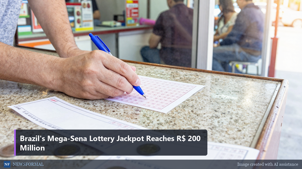 Brazil's Mega-Sena Lottery Jackpot Reaches R$ 200 Million