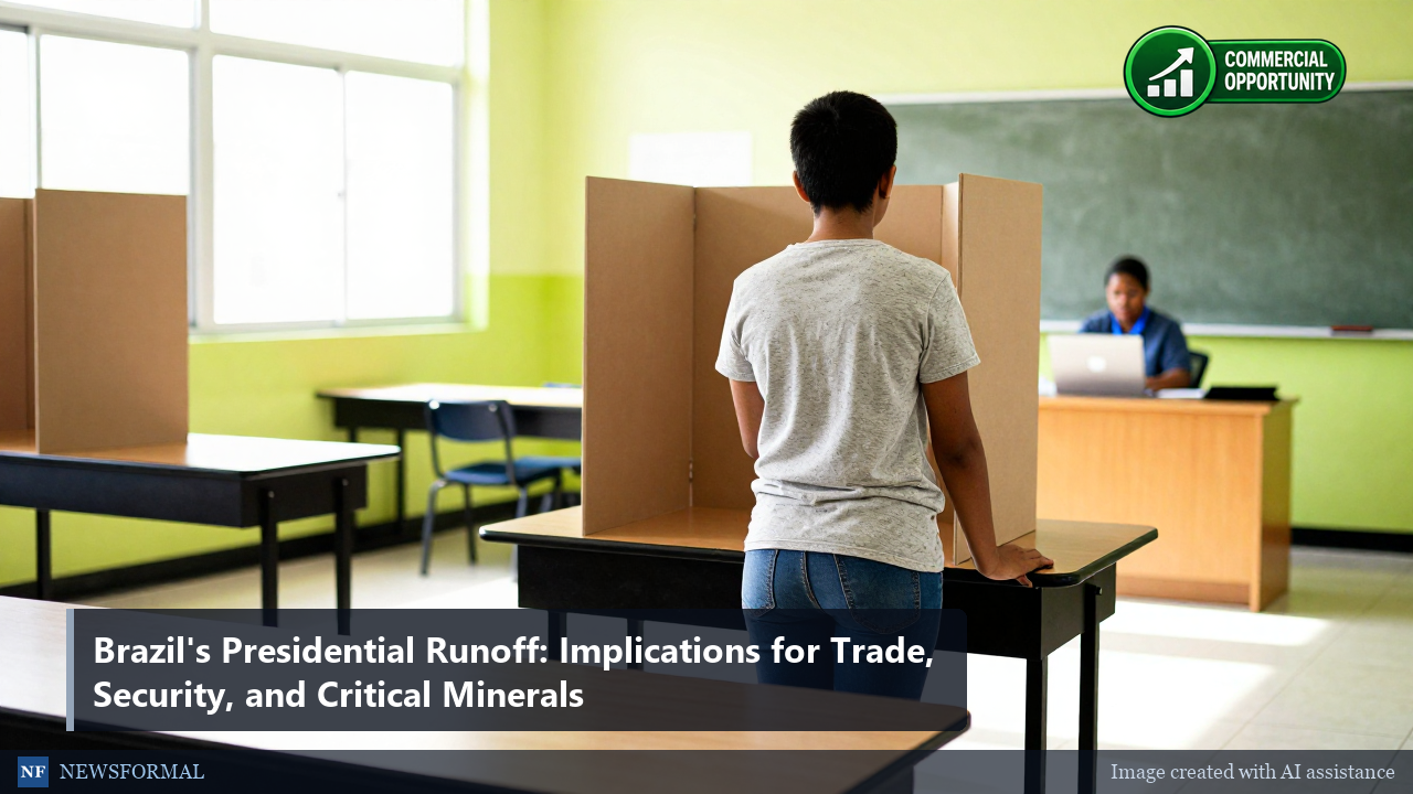 Brazil's Presidential Runoff: Implications for Trade, Security, and Critical Minerals