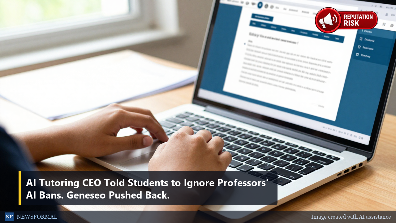 AI Tutoring CEO Told Students to Ignore Professors' AI Bans. Geneseo Pushed Back.