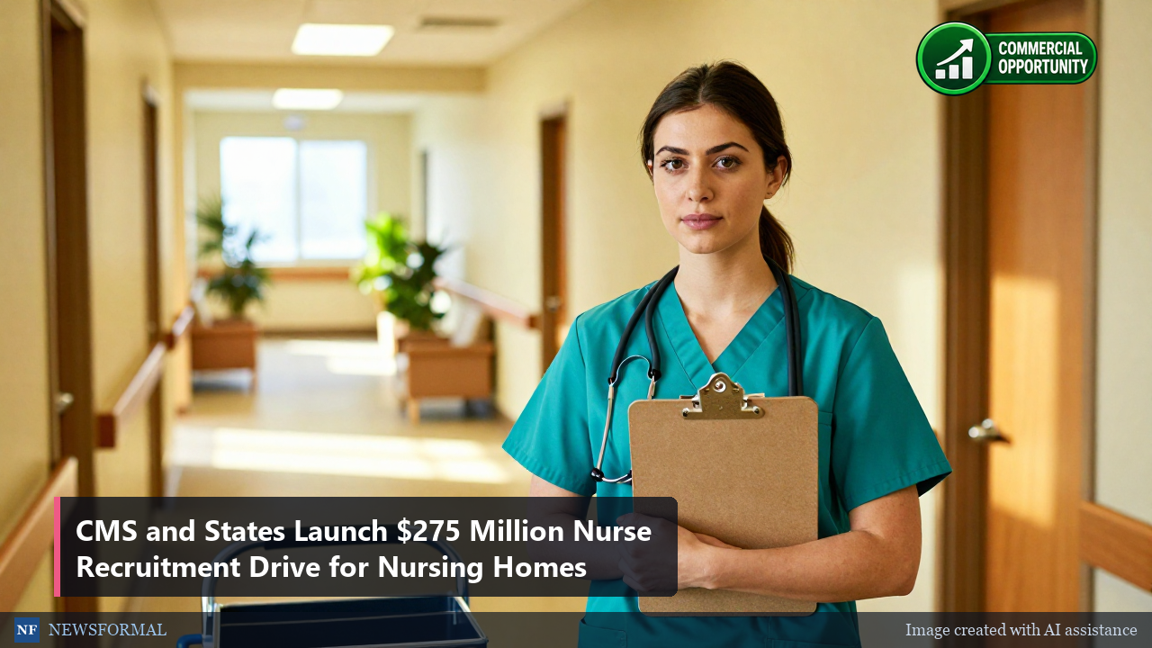 CMS and States Launch $275 Million Nurse Recruitment Drive for Nursing Homes