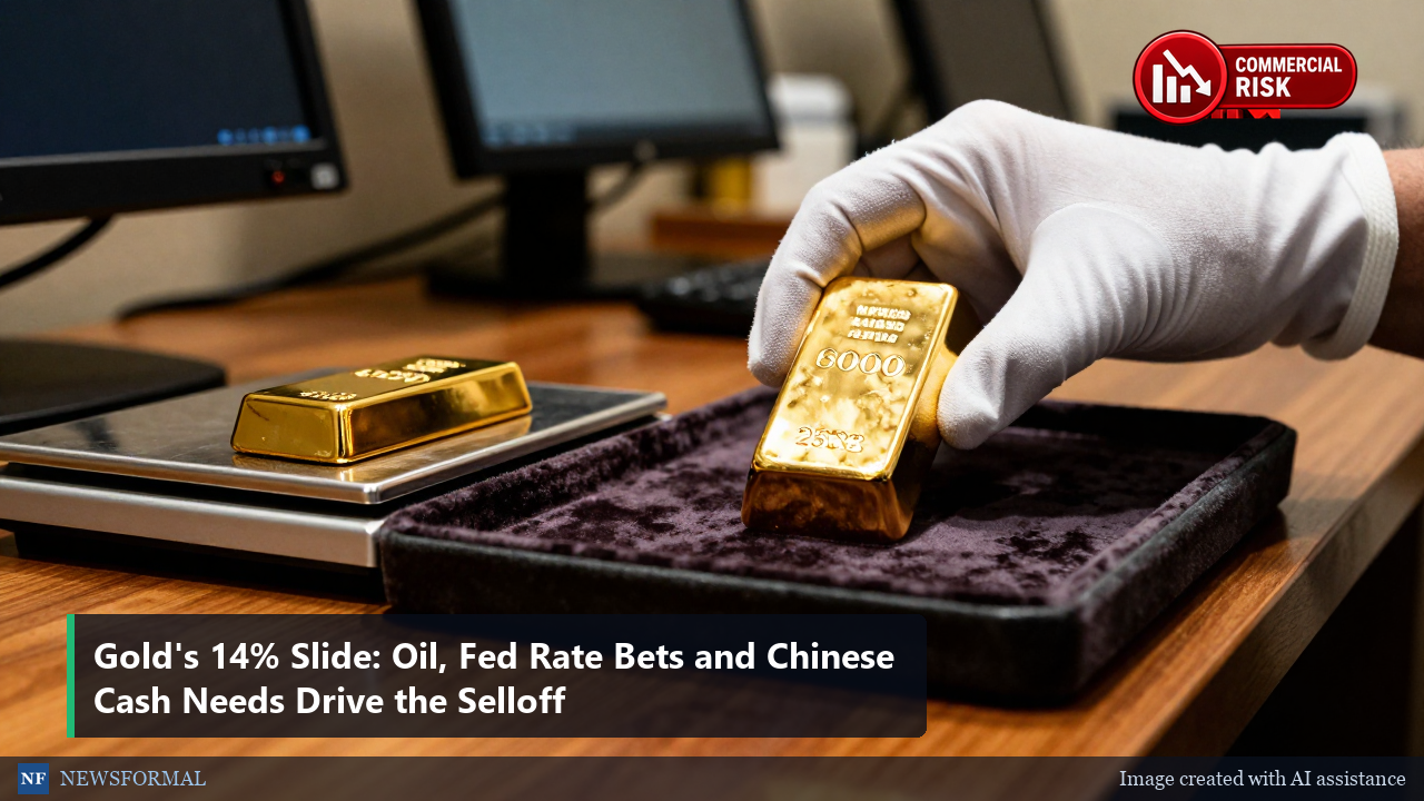 Gold's 14% Slide: Oil, Fed Rate Bets and Chinese Cash Needs Drive the Selloff