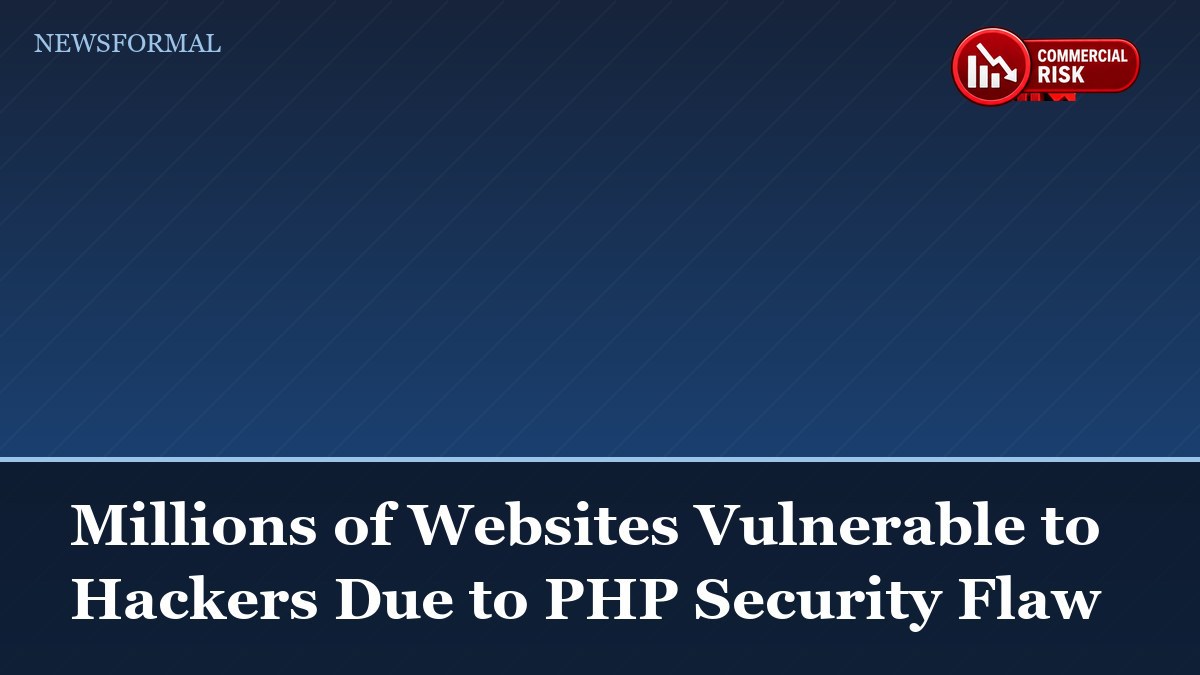 Millions of Websites Vulnerable to Hackers Due to PHP Security Flaw