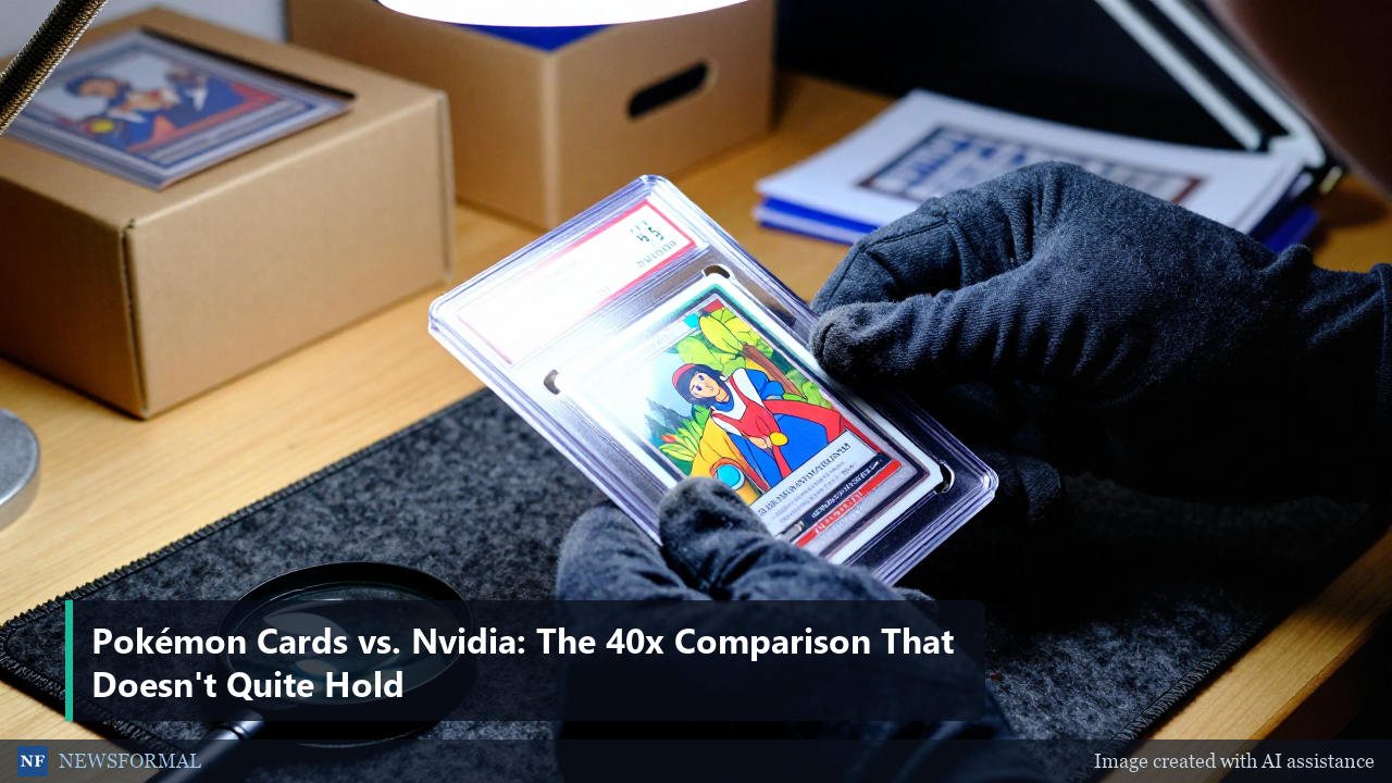 Pokémon Cards vs. Nvidia: The 40x Comparison That Doesn't Quite Hold