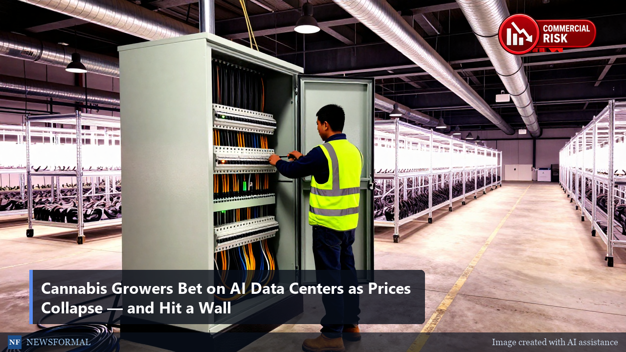 Cannabis Growers Bet on AI Data Centers as Prices Collapse — and Hit a Wall