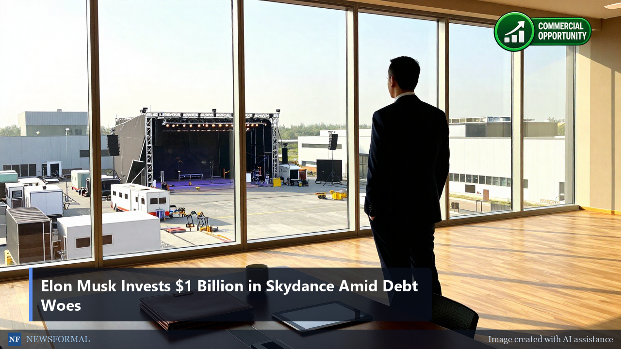 Elon Musk Invests $1 Billion in Skydance Amid Debt Woes