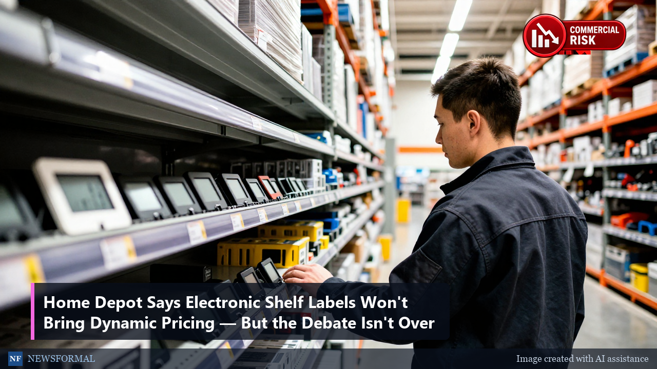 Home Depot Says Electronic Shelf Labels Won't Bring Dynamic Pricing — But the Debate Isn't Over