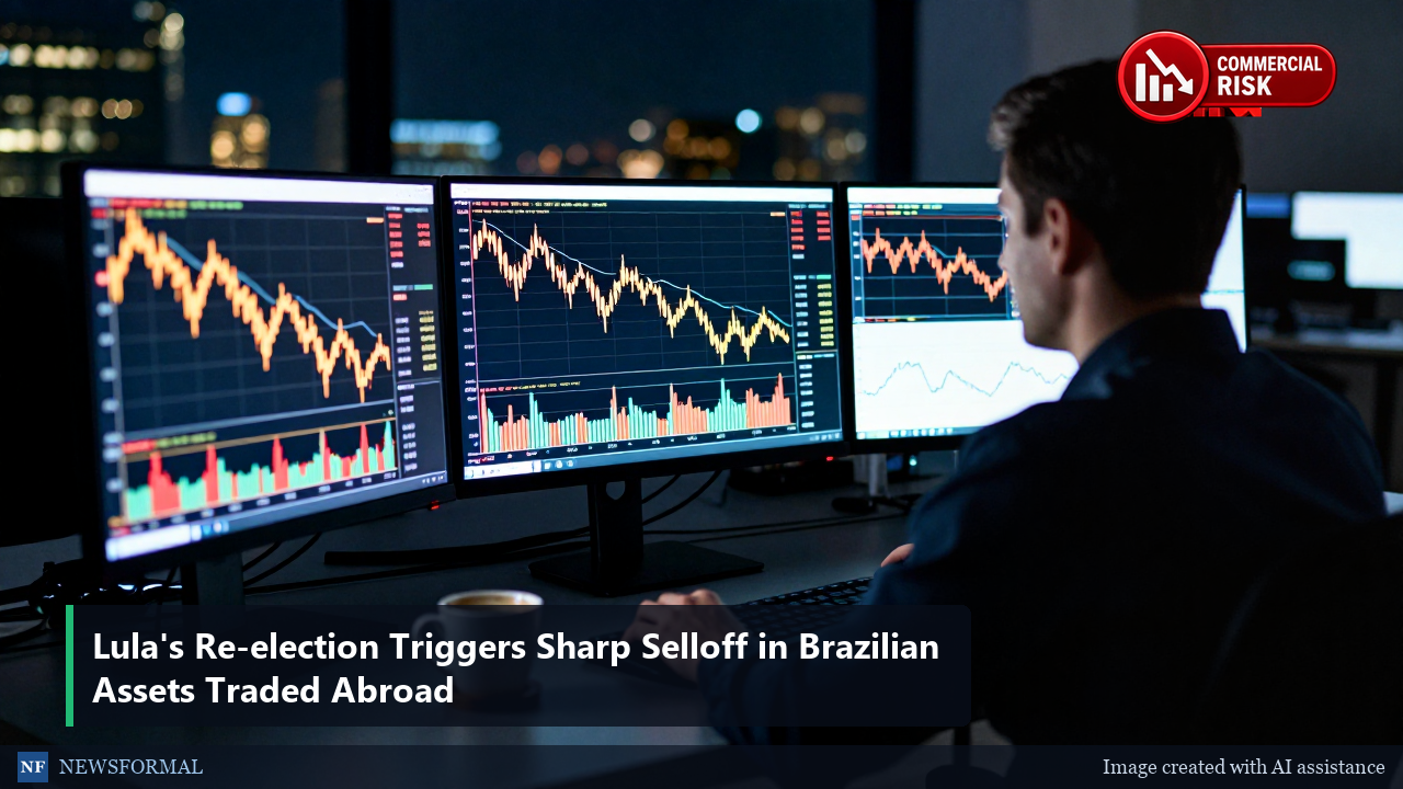 Lula's Re-election Triggers Sharp Selloff in Brazilian Assets Traded Abroad