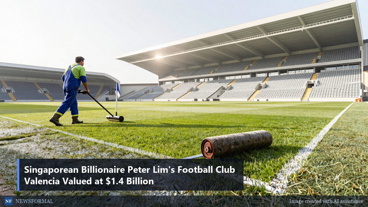 Singaporean Billionaire Peter Lim's Football Club Valencia Valued at $1.4 Billion