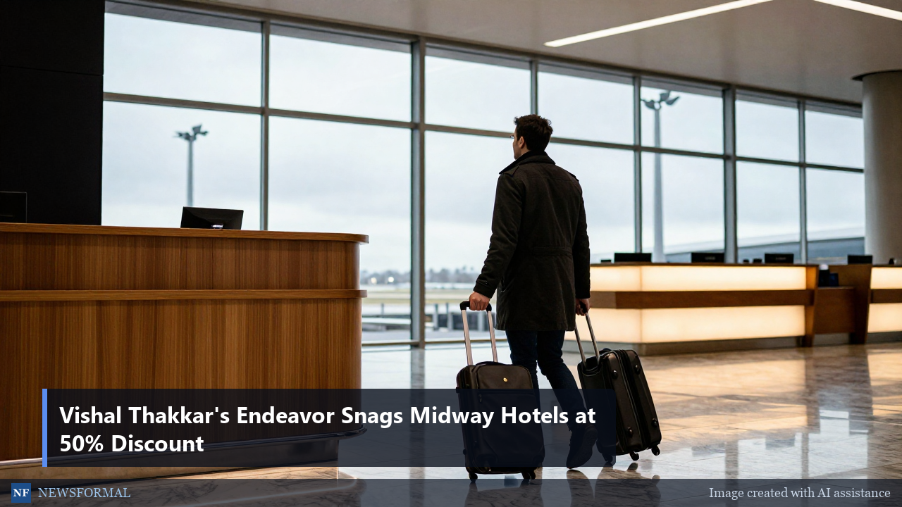 Vishal Thakkar's Endeavor Snags Midway Hotels at 50% Discount