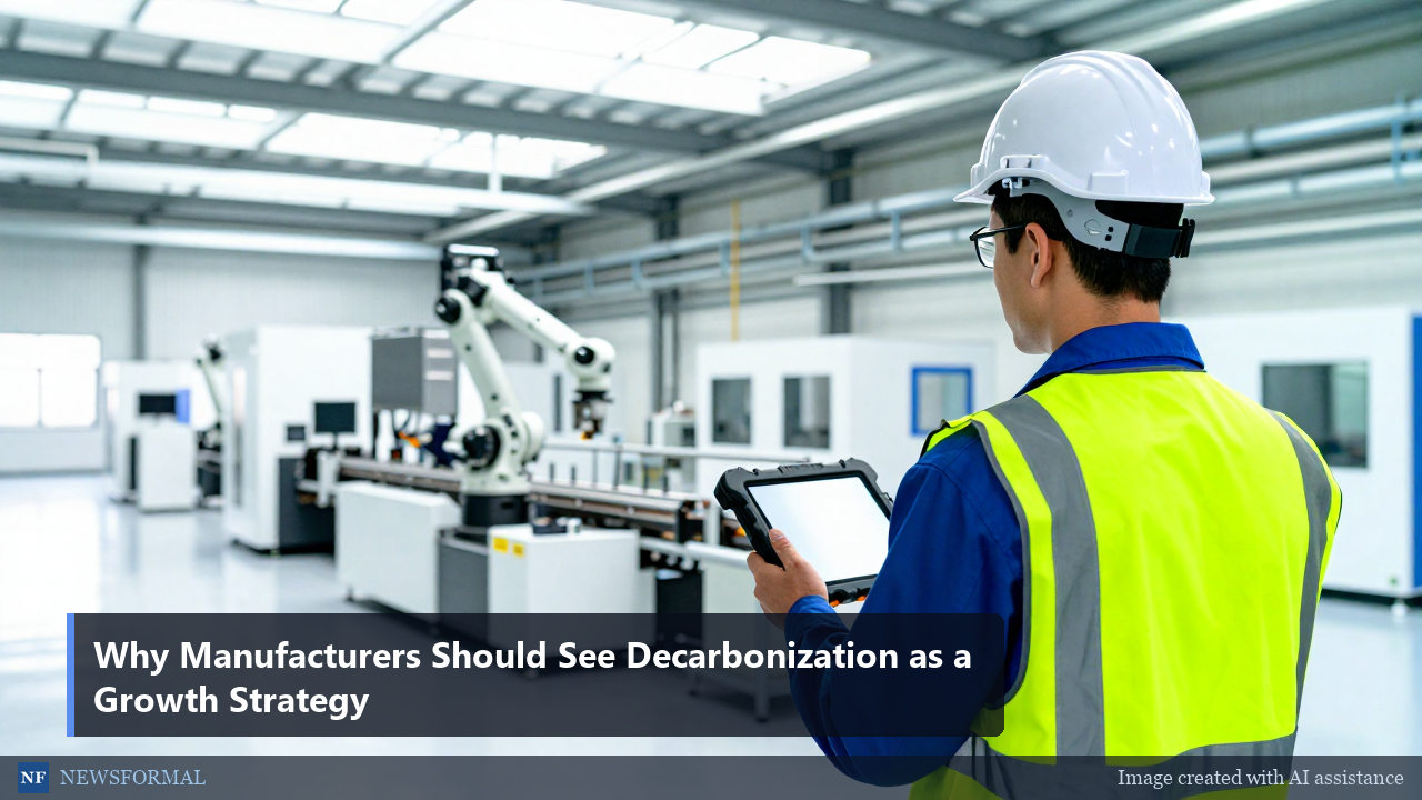 Why Manufacturers Should See Decarbonization as a Growth Strategy