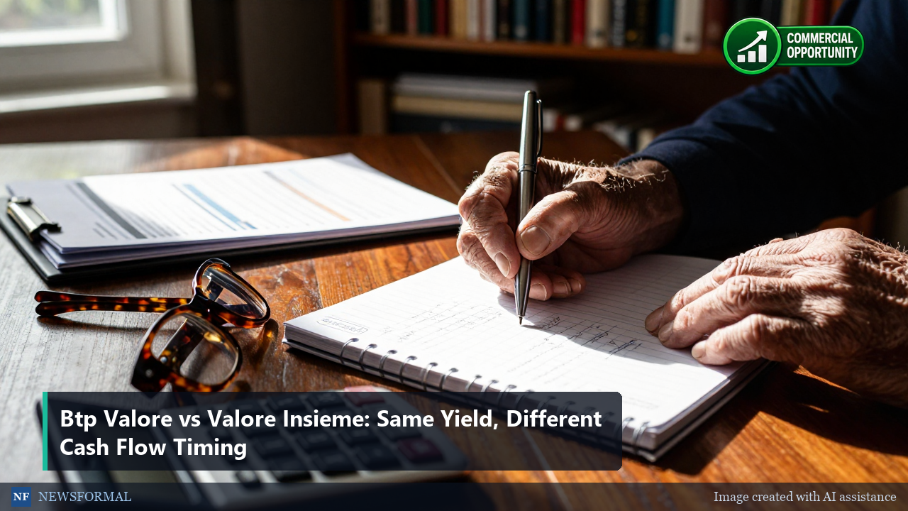 Btp Valore vs Valore Insieme: Same Yield, Different Cash Flow Timing