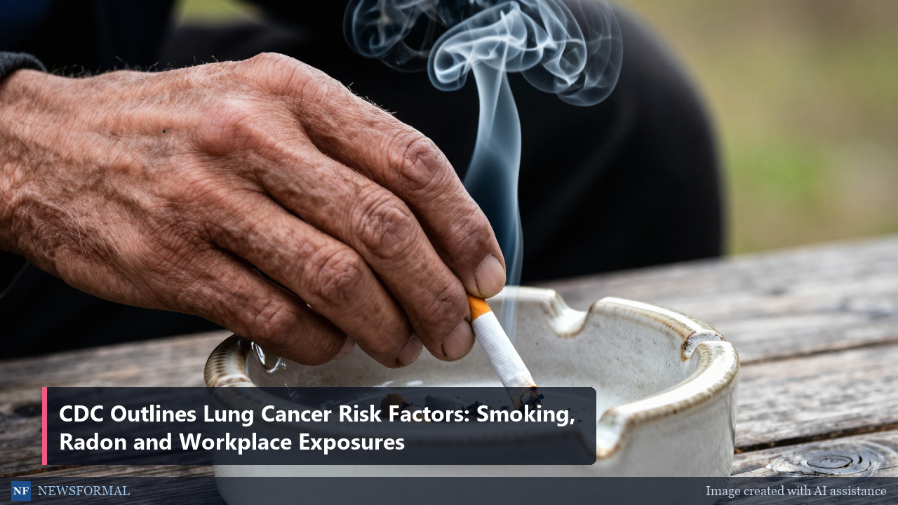 CDC Outlines Lung Cancer Risk Factors: Smoking, Radon and Workplace Exposures