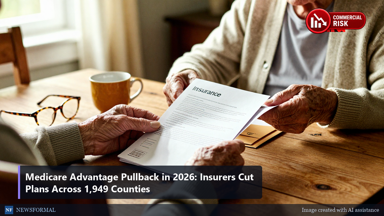 Medicare Advantage Pullback in 2026: Insurers Cut Plans Across 1,949 Counties